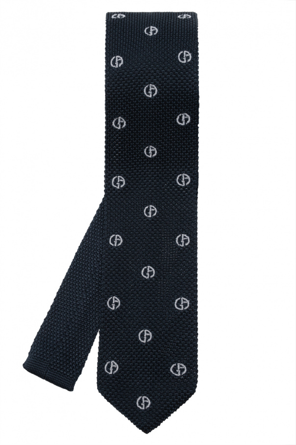 Giorgio Armani Silk tie with logo